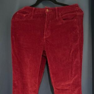 High rise bootcut corduroy pants